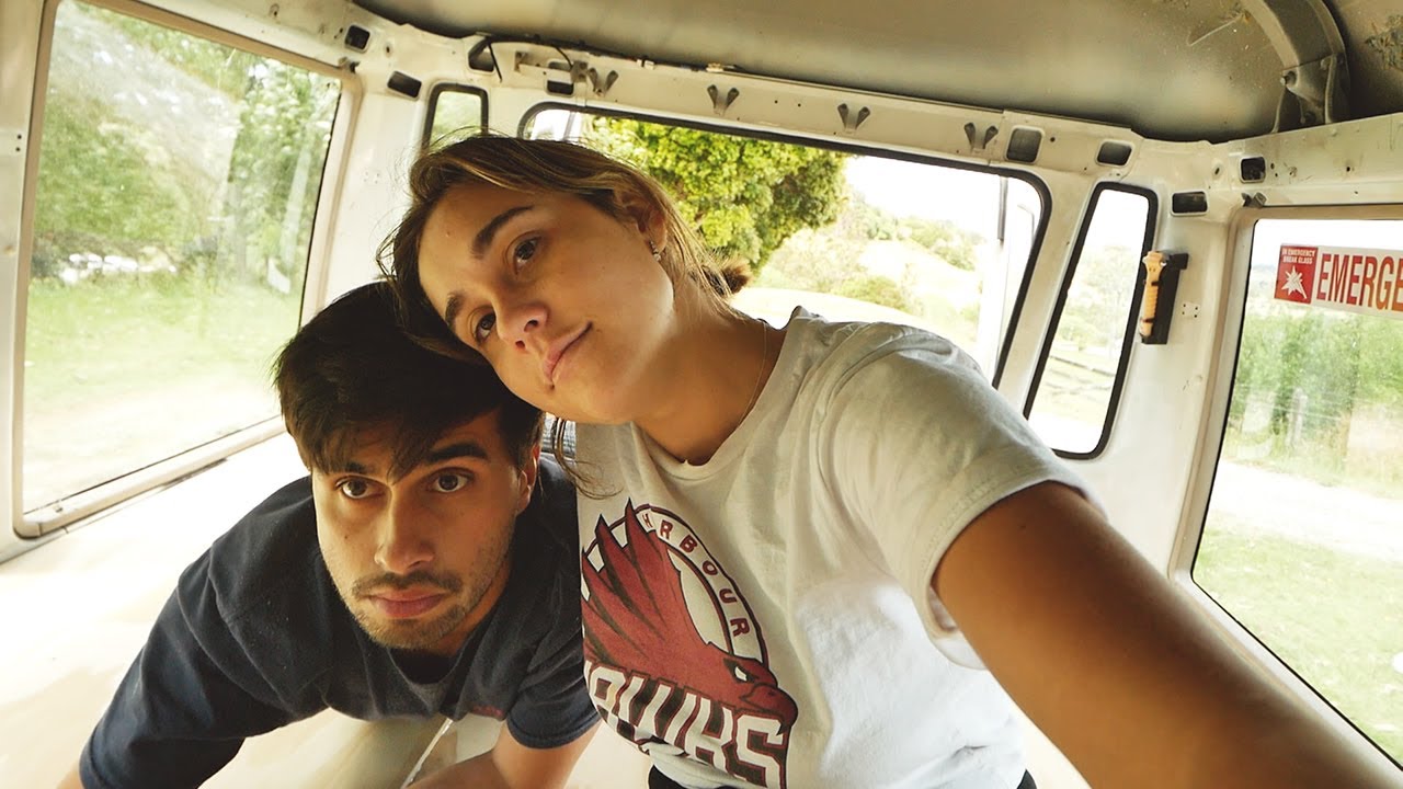 A floating bed - Toyota Coaster Bus Conversion | Ep. 80 (Wildering Campers)