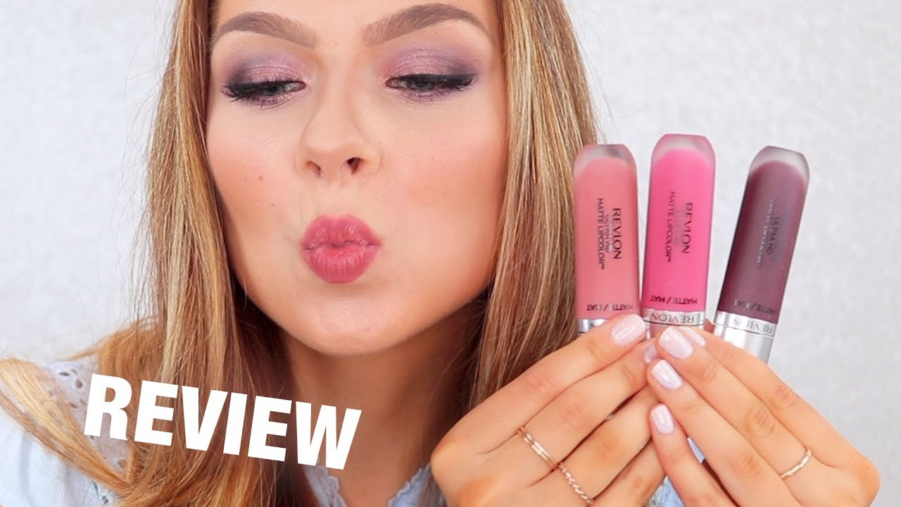Revlon Ultra HD Matte Lip Color Review + Demo