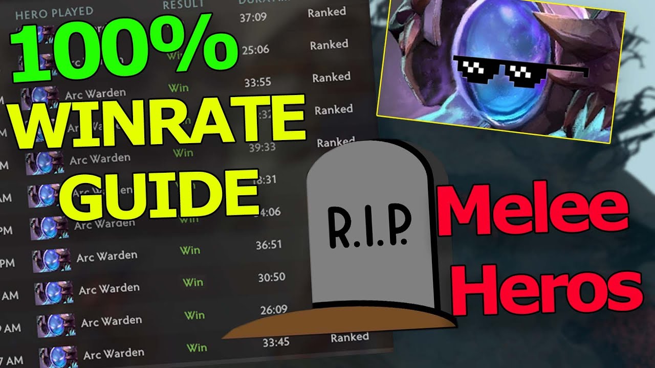 I Use This Strategy And Have 100% WINRATE Against Melees With Arc Warden | 6k MMR