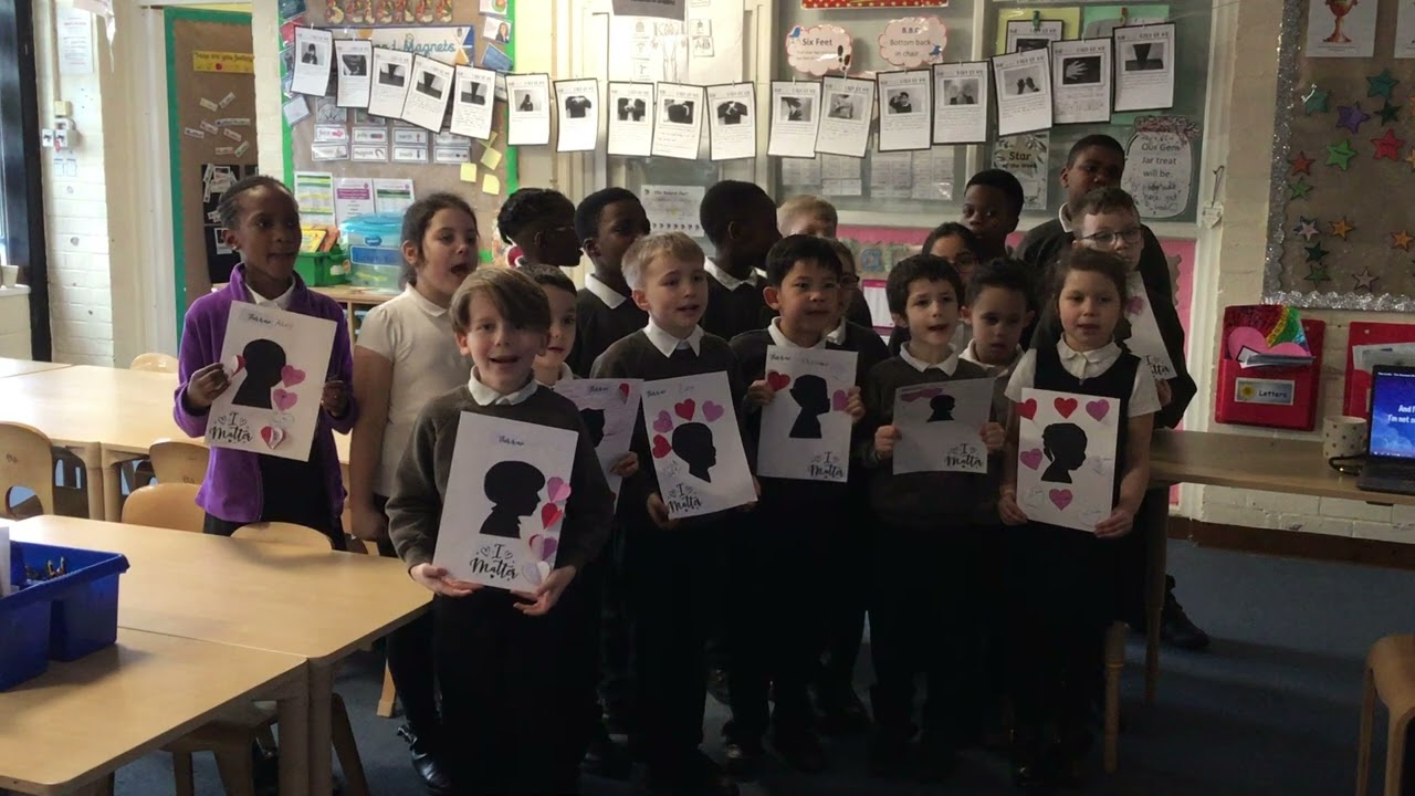 Year 3 at Boarshaw Primary singing 'This is Me'
