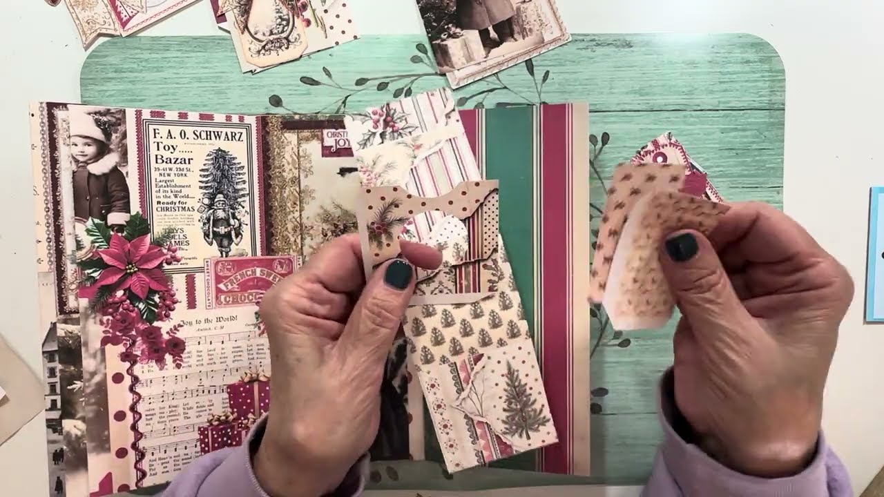 Рождественский журнал TN № 2. Набор «Рождественский Старого Света» @SweetPeaCuriosities, часть 2