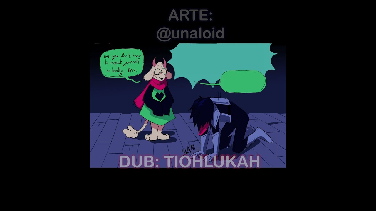 &iexcl;&iquest;BERDLY?! - DELTARUNE CHAPTER 3 COMIC DUB EN ESPA&Ntilde;OL