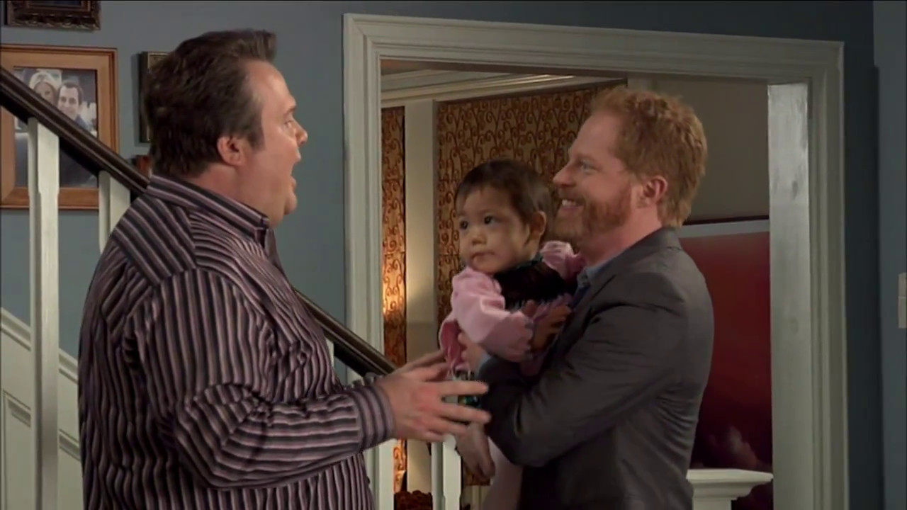 Modern Family Behind   Cam and Mitchell