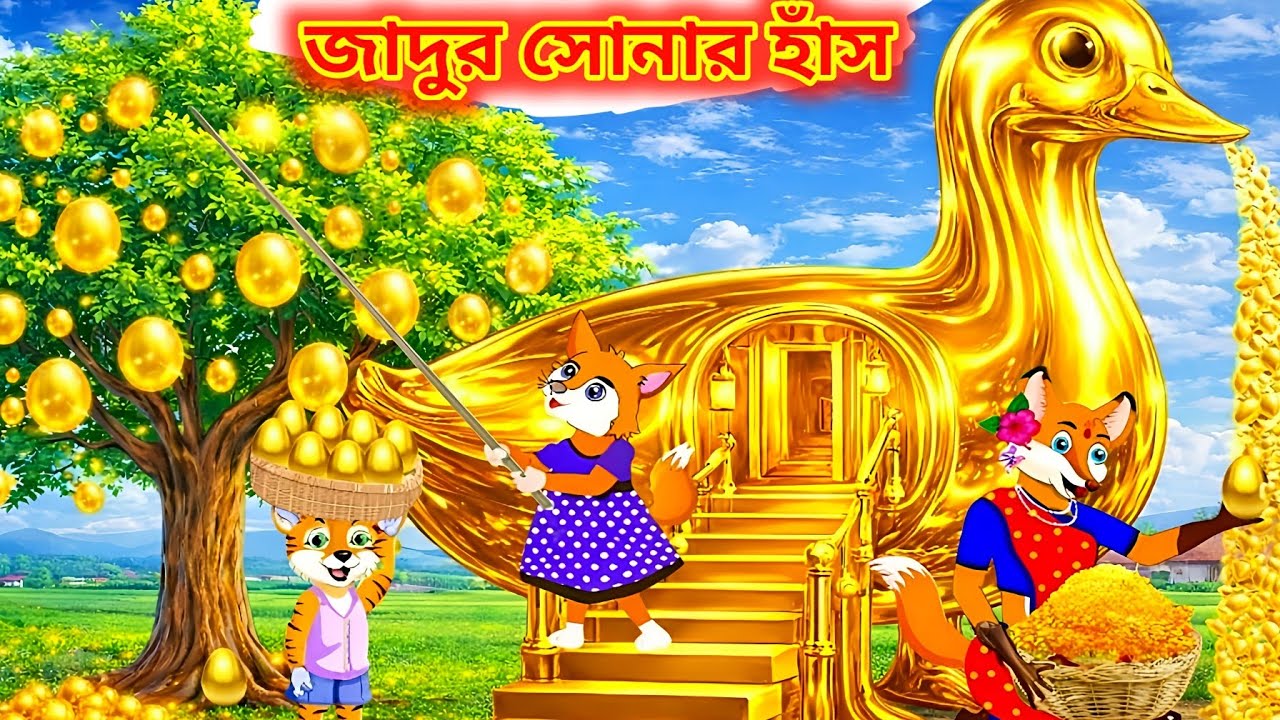 জাদুর সোনার হাঁস | jador sonar hash | শিয়ালের কার্টুন ২০২৬ | শিয়াল পন্ডিত