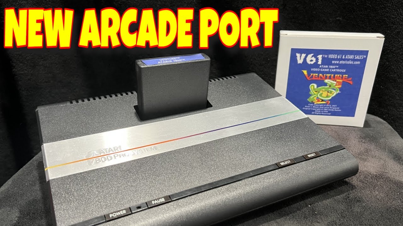New Arcade Port for the Atari 7800:  Venture