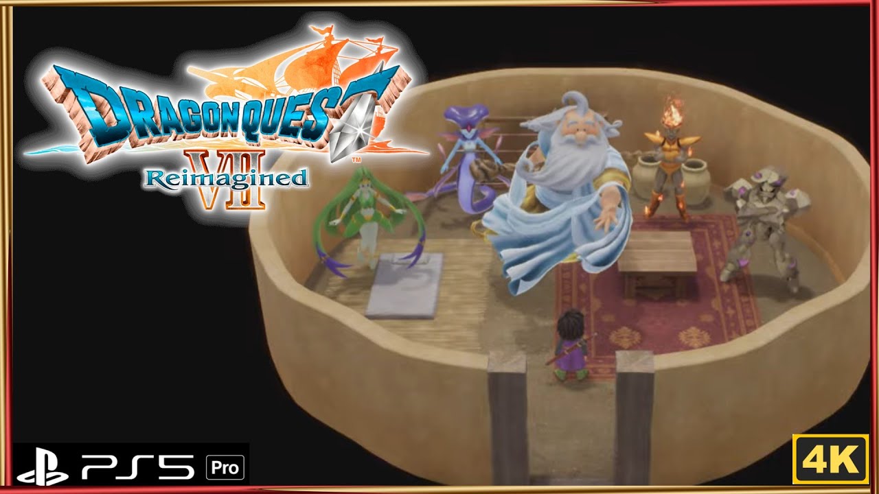 DRAGON QUEST VII Reimagined The Almighty and the Spirits Final Post Game Boss Tough Going & Build TS