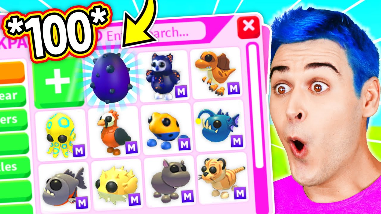 Opening *100 DANGER EGGS* To Get Every DANGER PET In Adopt Me Roblox !! Adopt Me Update (EXPENSIVE)