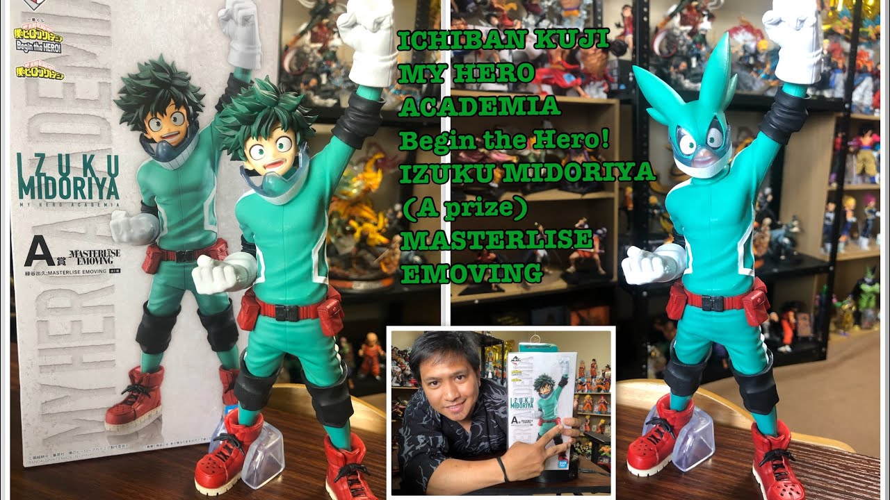 Unboxing IZUKU MIDORIYA ICHIBAN KUJI MY HERO ACADEMIA Begin the HERO! (A prize) MASTERLISE EMOVING