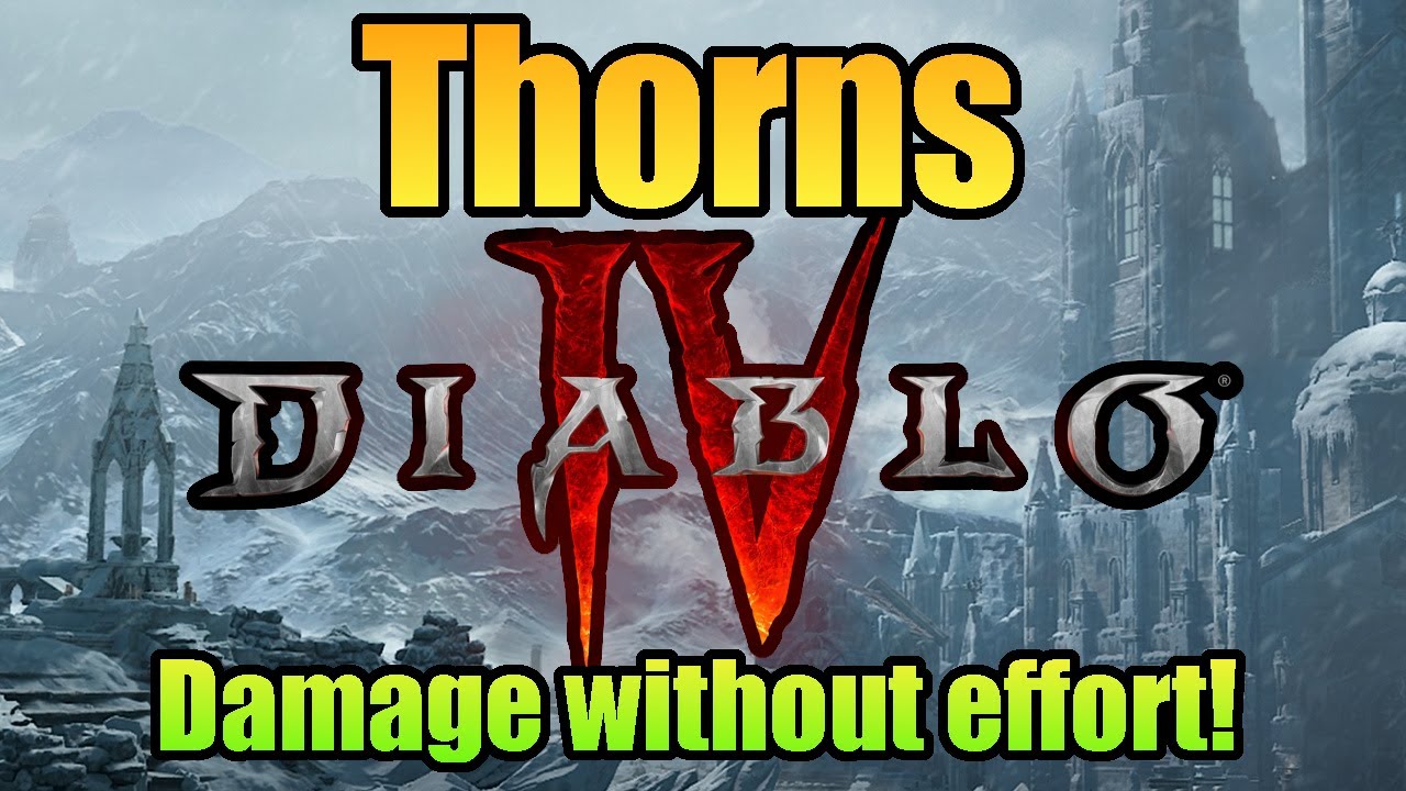 Thorns damage mechanic | Diablo 4