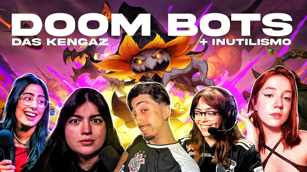 DOOM BOTS, resenha e caos feat. Lucas Inutilismo 🔥 👻 | KengaZ