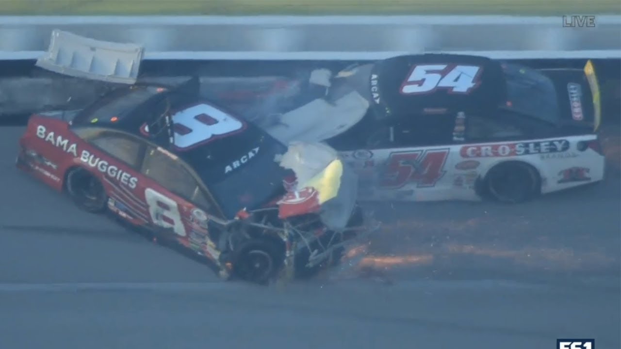 Arca - Talladega - 2018 - Crash Compilation