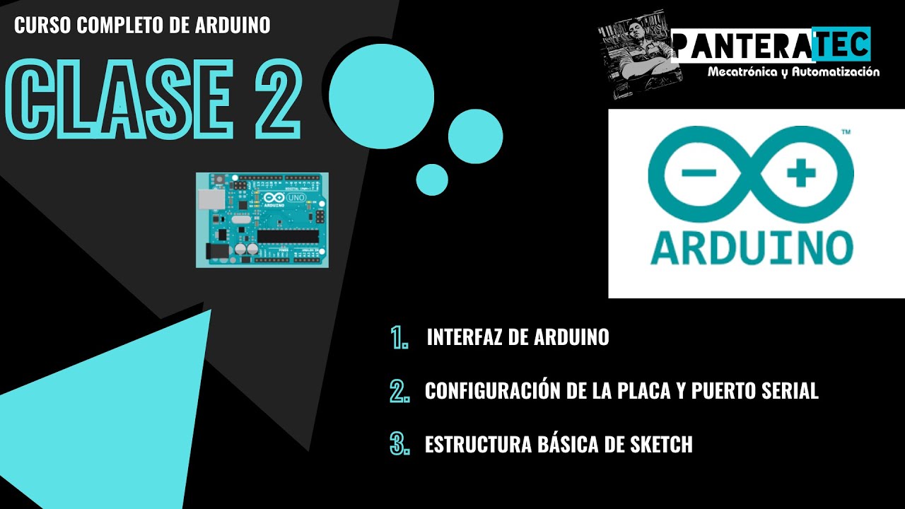 Arduino Clase 2: Interfaz de Arduino, Configuración de Placa y Puerto Serial, Estructura de Sketch