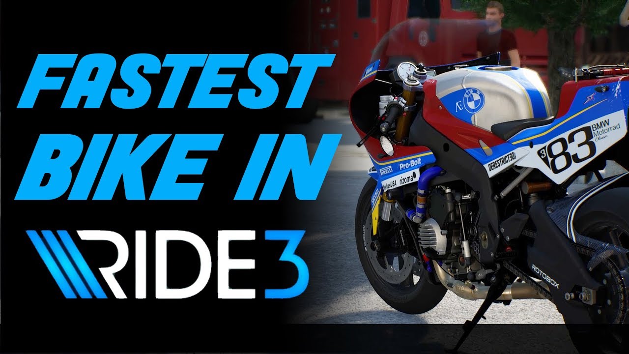 Fastest Bike in Ride 3 | Top Speed 330Km/Hr
