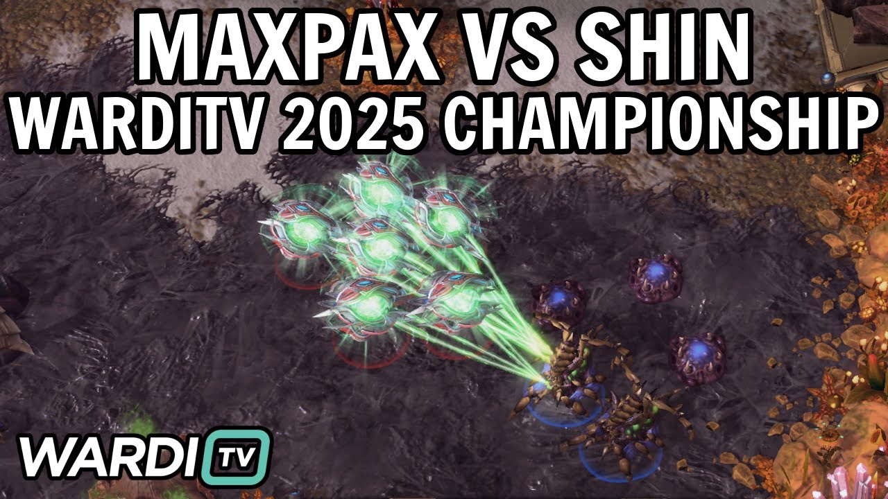 MaxPax vs SHIN (PvZ) - WardiTV 2025 Championship [StarCraft 2]