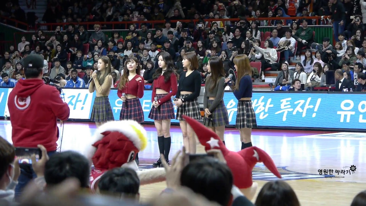 170122 에이핑크(Apink) 부산 사직 실내체육관 2016-2017 KCC 프로농구 올스타전 축하공연 - 별의 별 & 내가 설렐 수 있게(Only one) 직캠(Fancam)