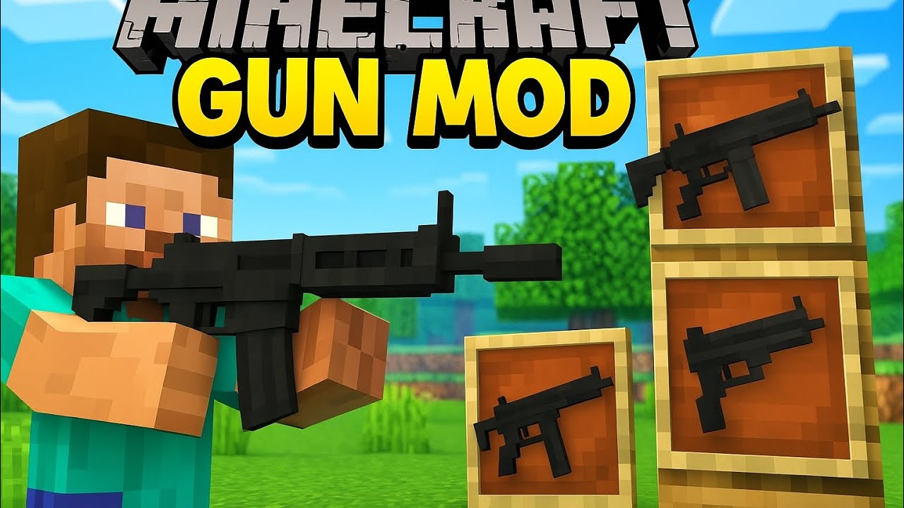 TacZ Guns Addon | Minecraft bedrock edition 