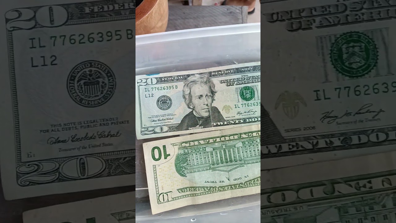 How to clean dirty money @ScrappedIdeas-89#money #collection #moneytok #rare