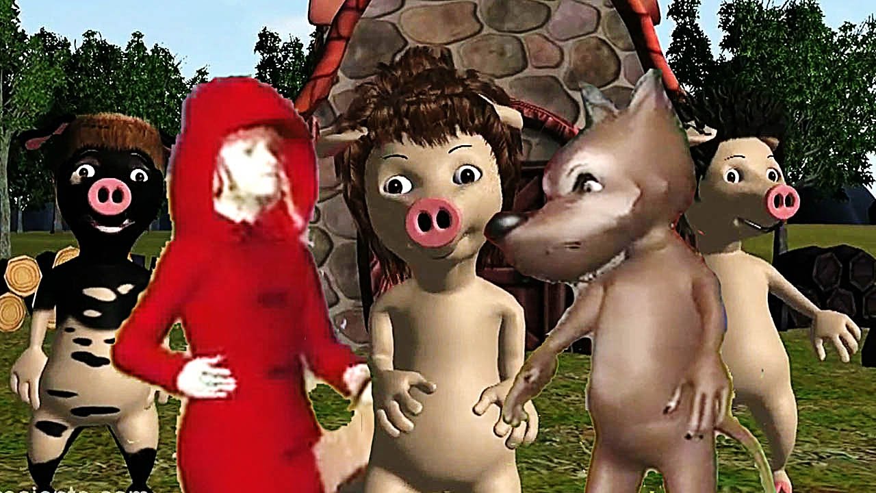 Los Tres Cerditos, La Caperucita y El Lobo Feroz | Y muchos más cuentos infantiles | ¡34 min!