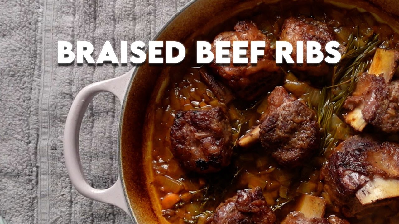 Braised Beef Ribs (Fall-Off-the-Bone Tender)
