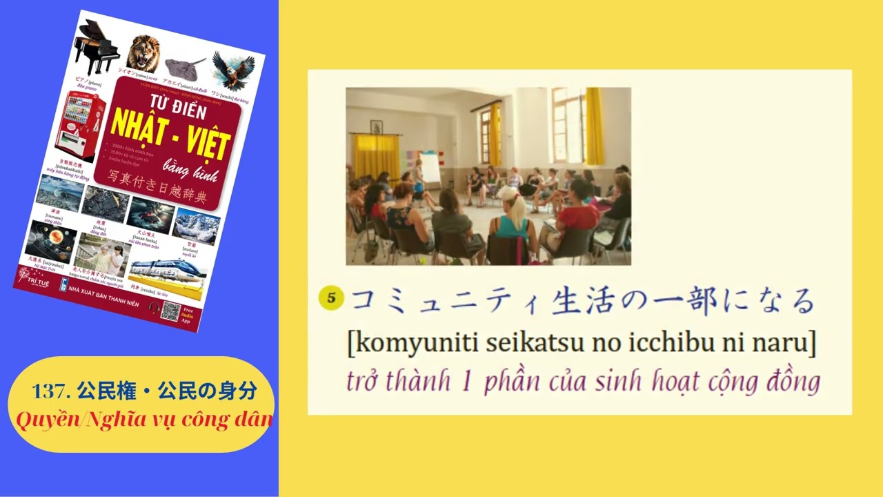 137.  公民権・公民の身分 &ndash; QuyềnNghĩa vụ c&ocirc;ng d&acirc;n