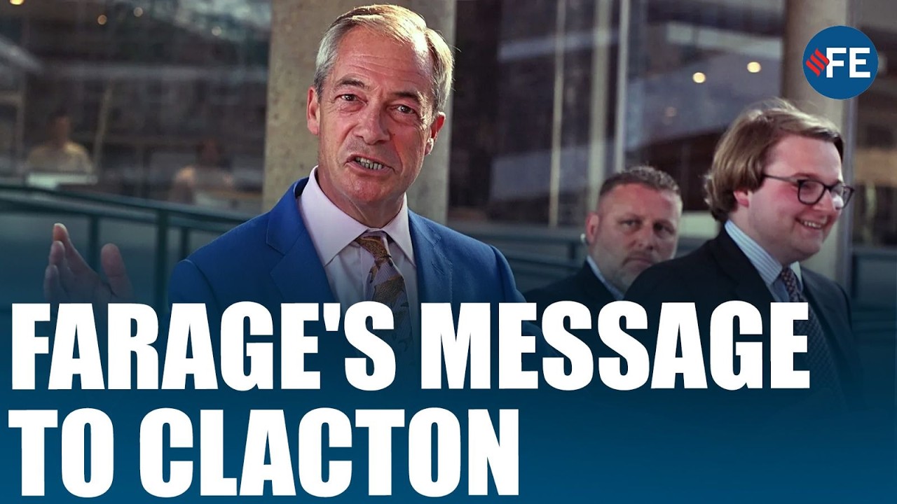 Nigel Farage's Message to Clacton: Why He Called a By-Election and Says Reform Starts Here| UK NEWS