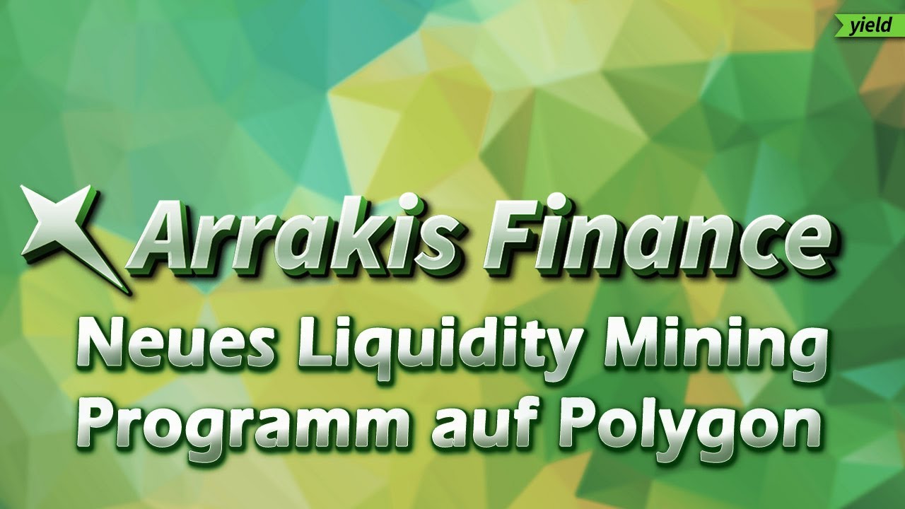 Polygon Liquidity Mining : Arraks Finance - Uniswap V3 Optimierer mit 15M Bonus