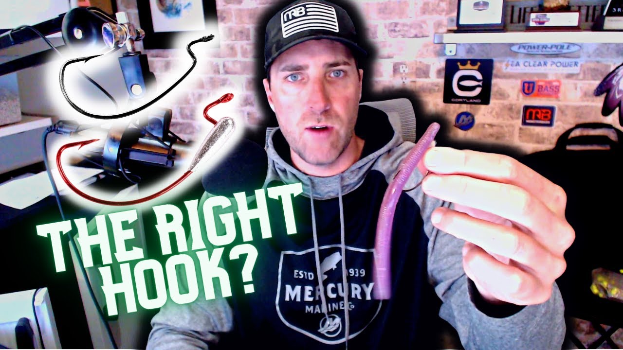 How To Choose The RIGHT HOOKS For Bass Fishing