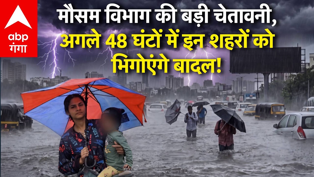 Weather News: Meteorological Department issues major warning, heavy rains expected in many cities in the next 48 hours | ABP