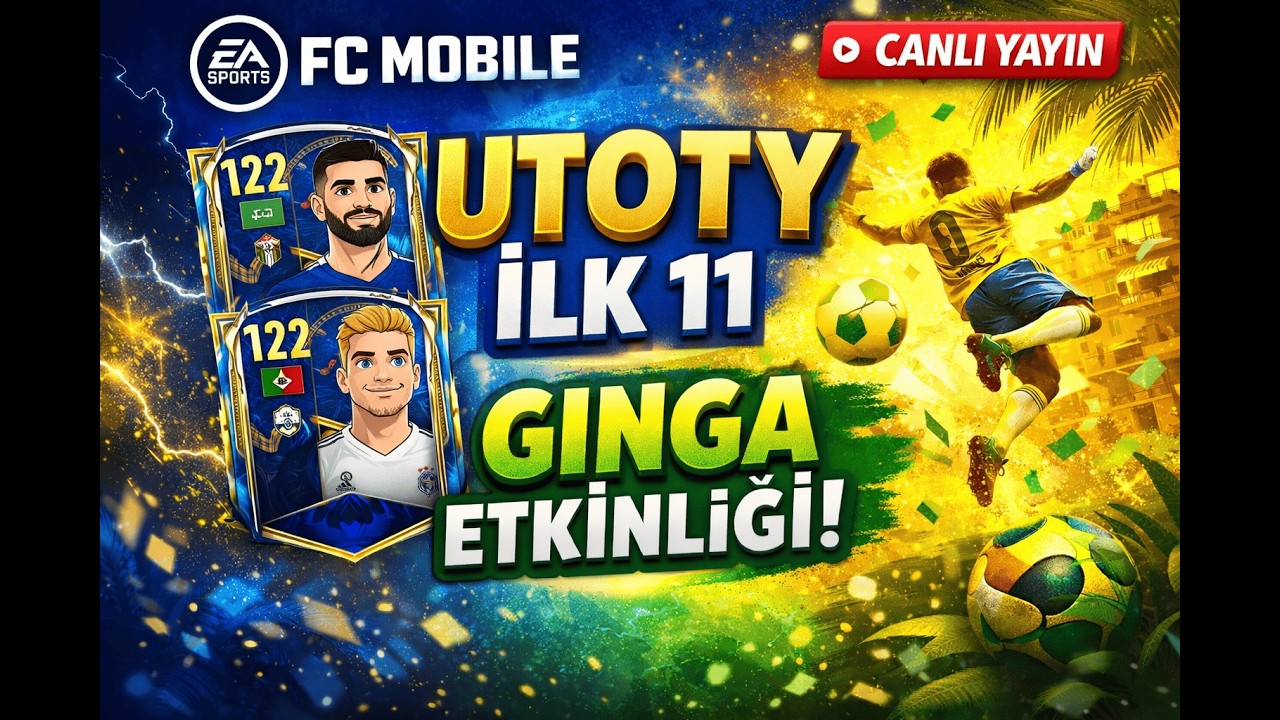 FC Mobile GINGA Etkinliği Canlı | UTOTY İlk 11 Açıklandı! KADRO DEĞERLENDİRME 🔥