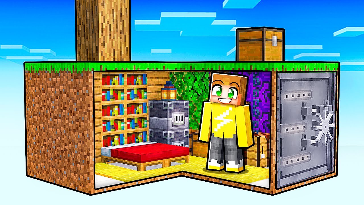 Geheime Bunker Bouwen in Mijn Skyblock!
