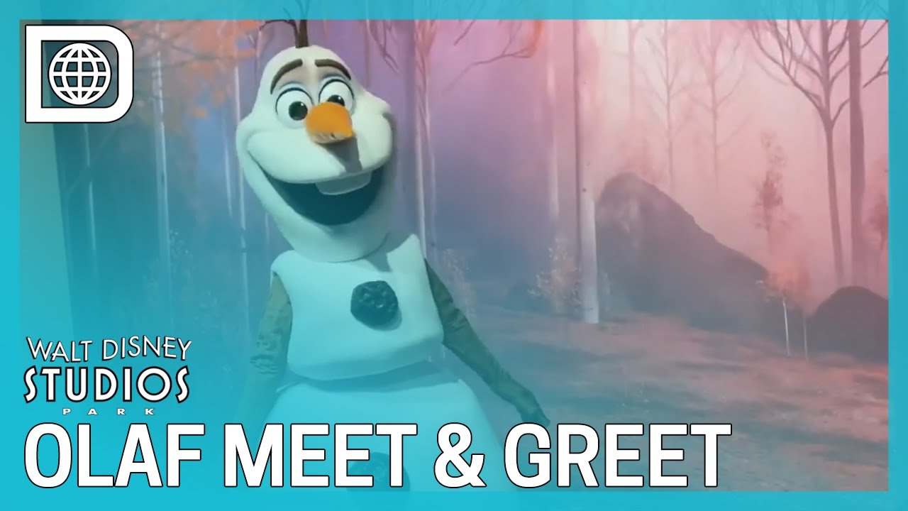 Olaf Character Meet & Greet - Animation Celebration - Walt Disney Studios Paris