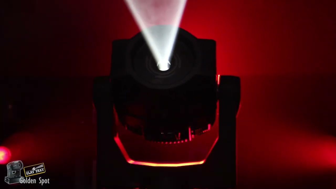 ClayPaky Golden Spot HMI 1200 | Restoration moments & Demo