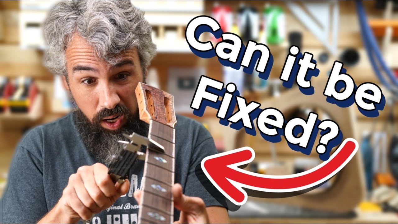 Building A $28,000 Acoustic Guitar By Hand... But It Goes Wrong.