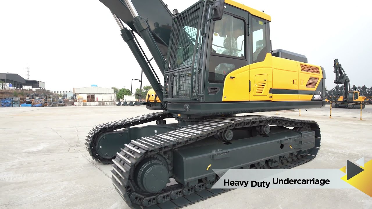 Hyundai HX 360L - Mining Excavator Walk-around Video
