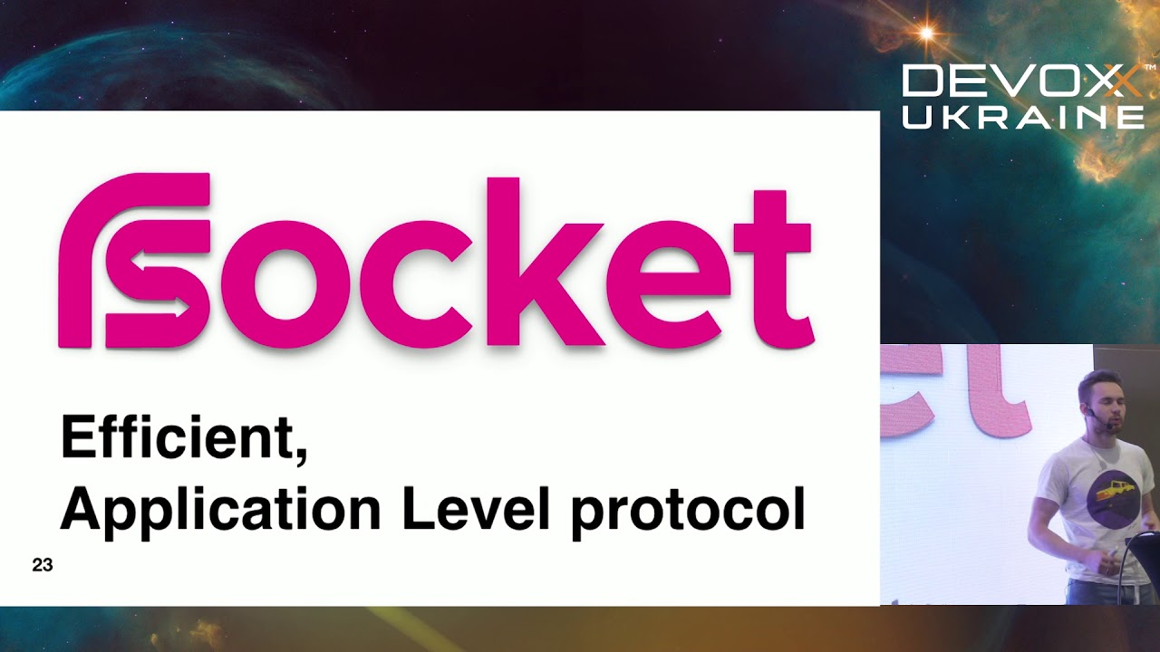 DevoxxUA 2018: RSocket - new Reactive cross-network Protocol? (Oleh Dokuka and Igor Lozynskyi)