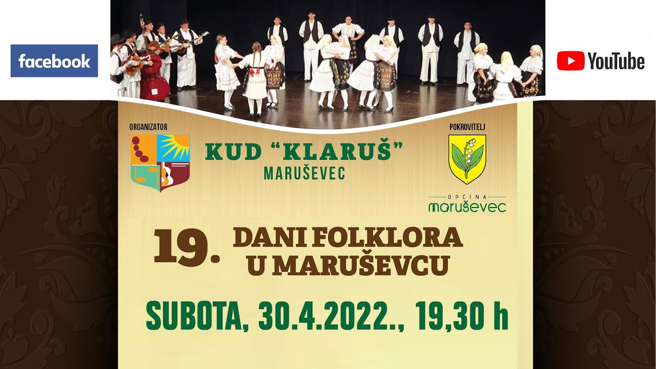 19. Dani folklora u Maruševcu