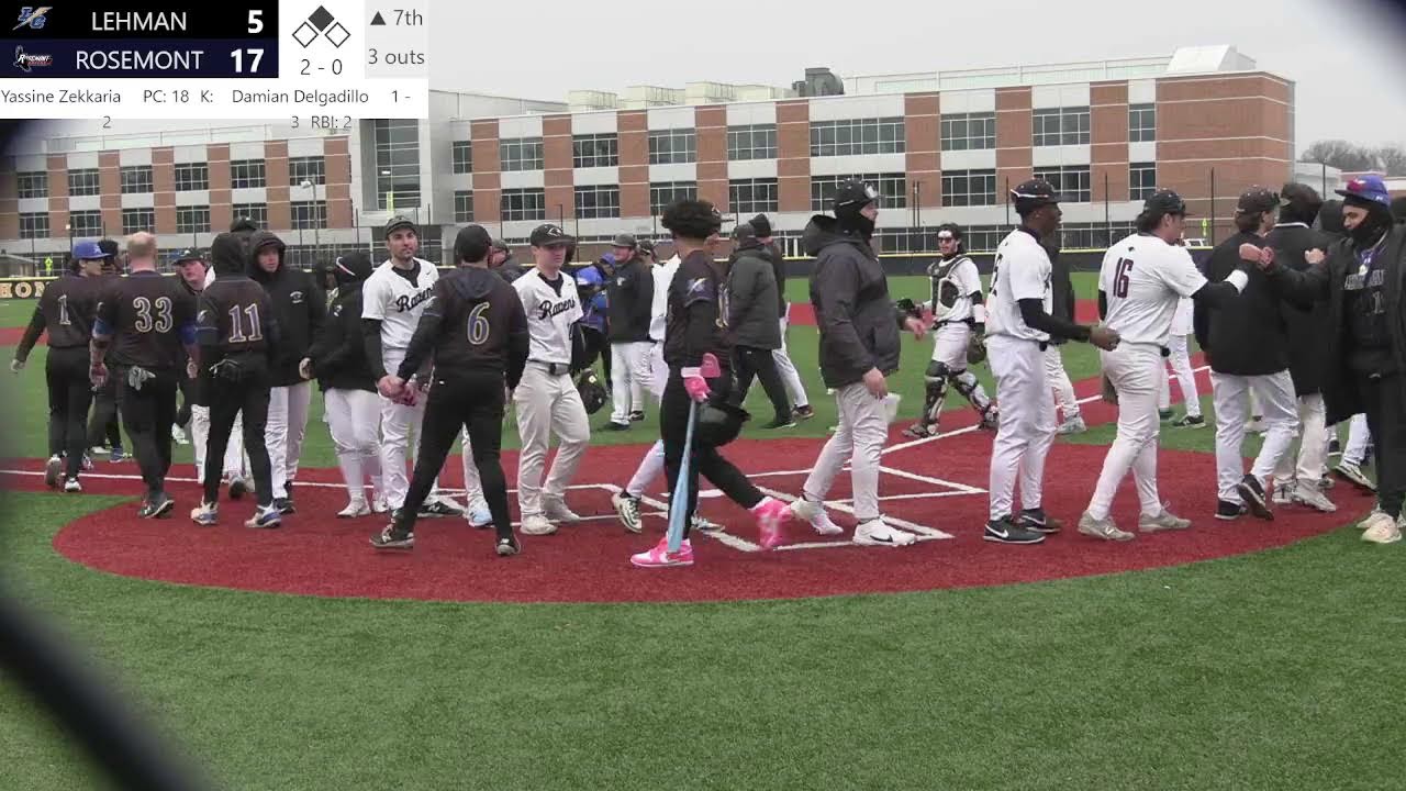 Rosemont Baseball vs. Lehman College