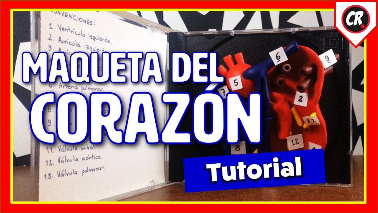 MAQUETA DEL CORAZÓN | Bisutería con CDS reciclados | Reciclar CDS viejos | Cómo reciclar CDS