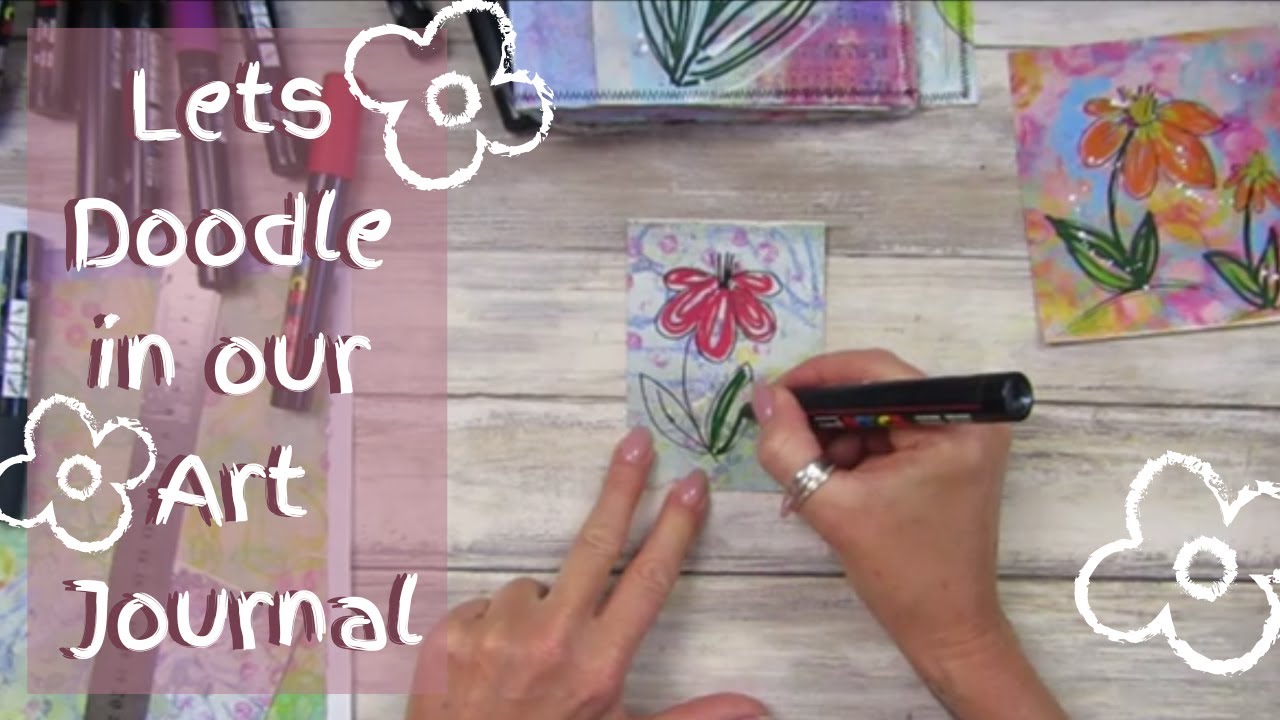 Lets Doodle in our Art Journal