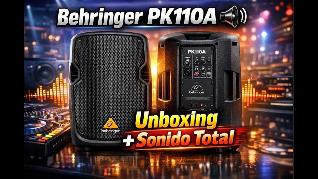 Compré la Behringer PK110A 🔥 Unboxing + Cómo configurarla SIN enredos