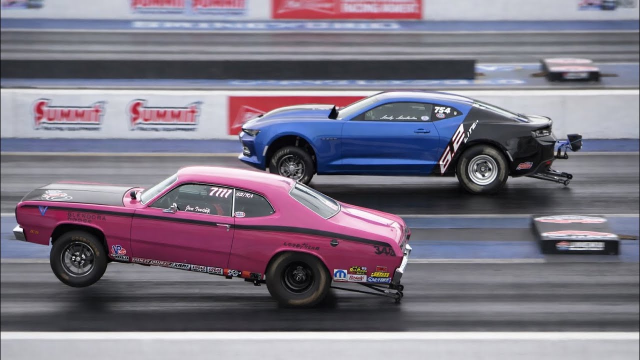 Chevy Camaro vs Plymouth Duster and Roadrunner