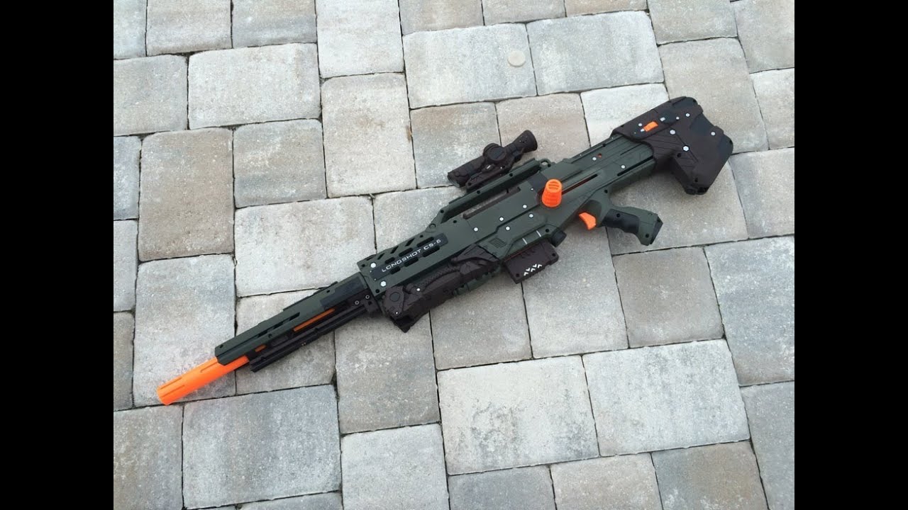 [MOD] Nerf Longshot Modification & Paintjob