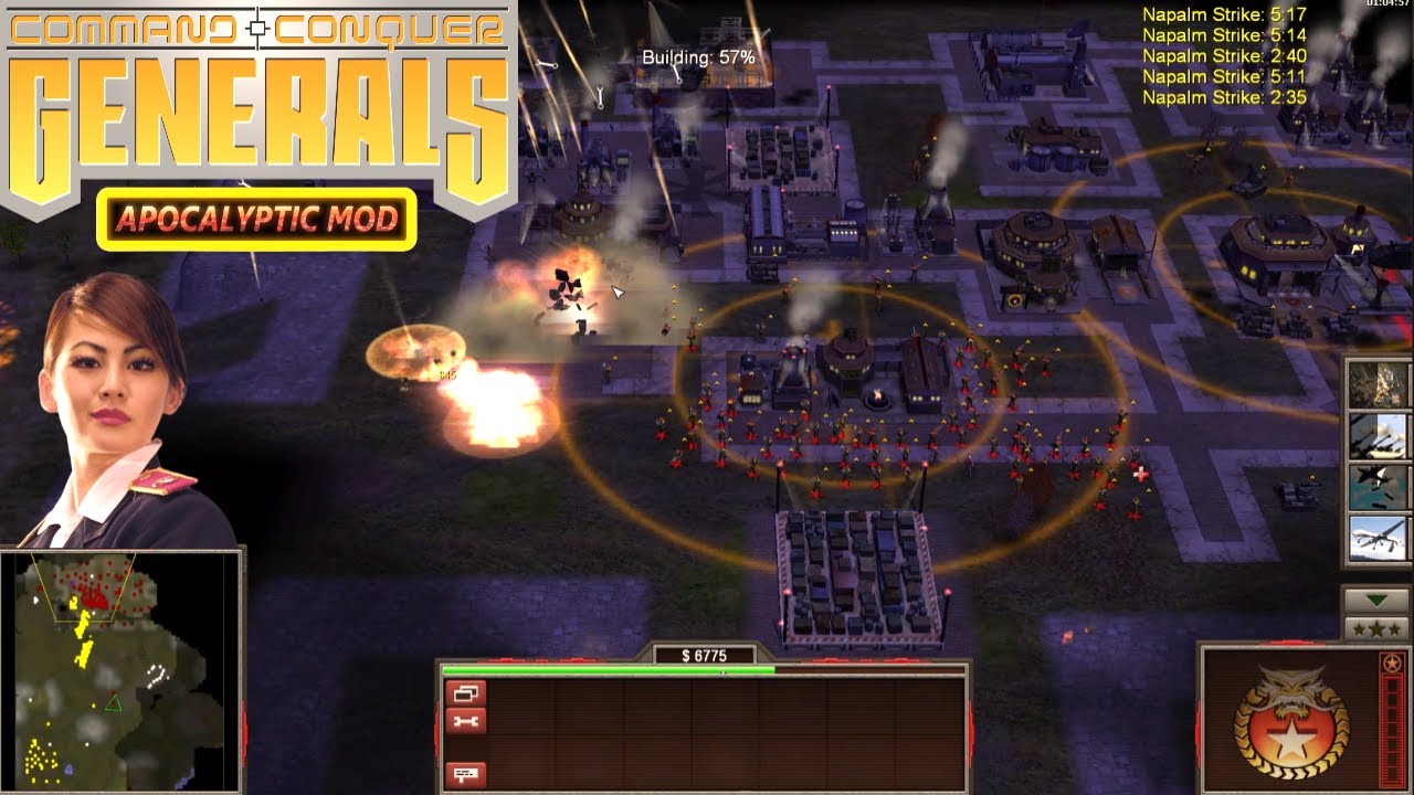 Boss vs Superboss challenge! (General Alya) C&C Generals Zero Hour  Apocalyptic mod.