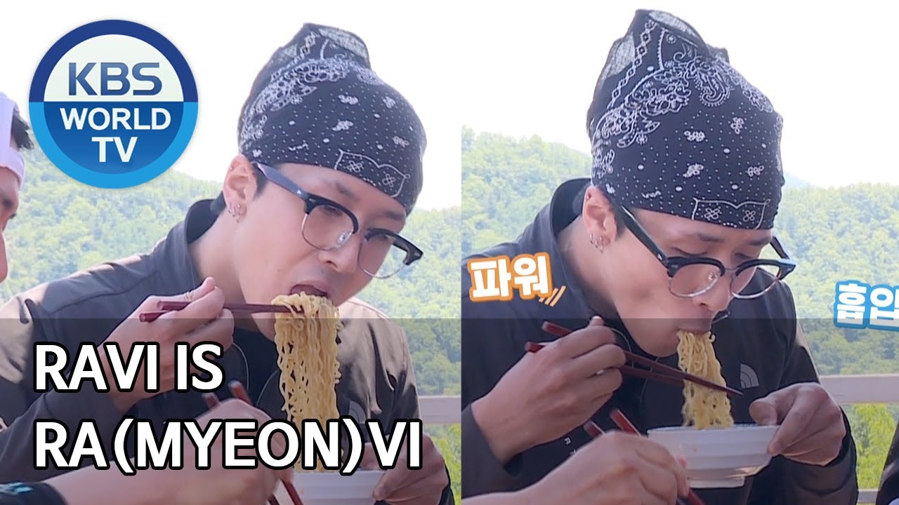 Ravi is Ra(myeon)vi [2 Days & 1 Night Season 4/ENG/2020.07.12]