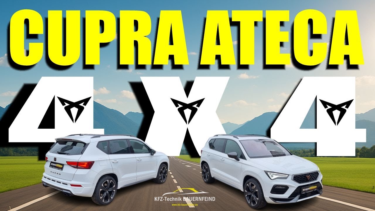 CUPRA ATECA I 220 KW - 300 PS I AHK I 8-FACH-BEREIFT I PANORAMAGLASDACH