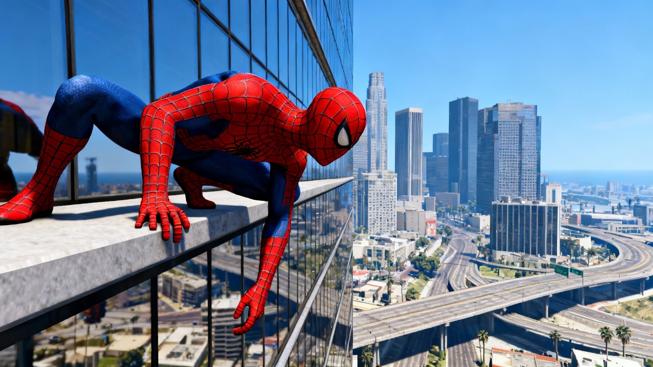 Spider-Man Loses Control! Insane Jumps & Brutal Ragdoll Falls 😱 | GTA 5 Fails