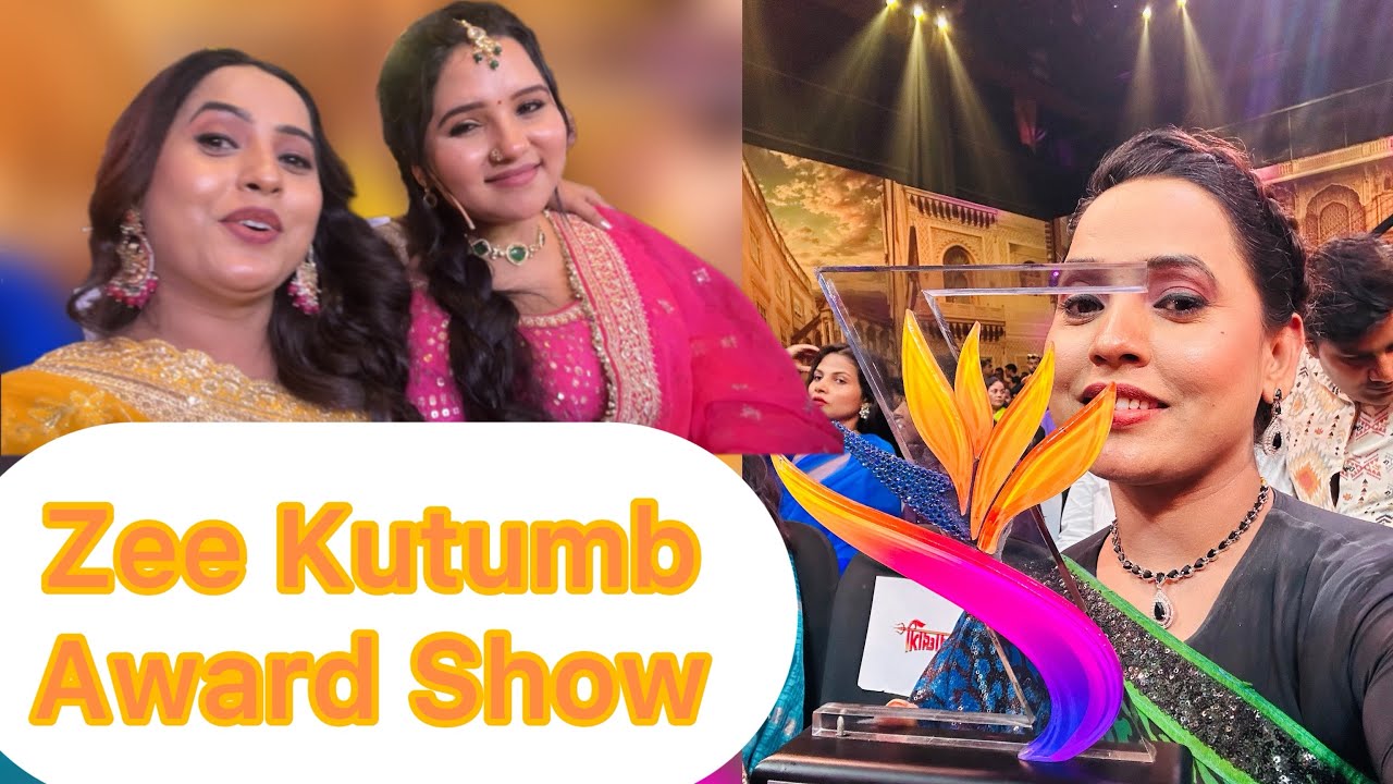 Zee Kutumb Award Show #sheebaazharsamratvlogs #zeekutumbaawards #zeerishteyawards #zeerishtey #yt 