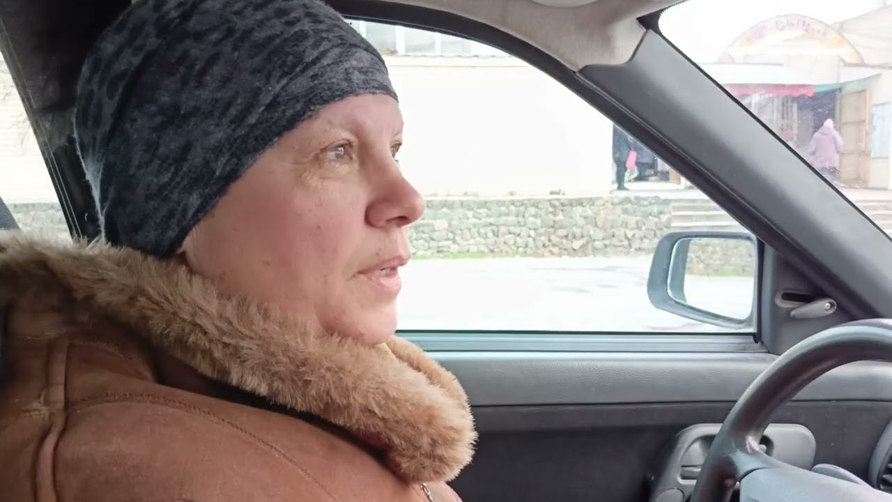 Едем за покупками в ледяную погоду, обзор села и готовим обед