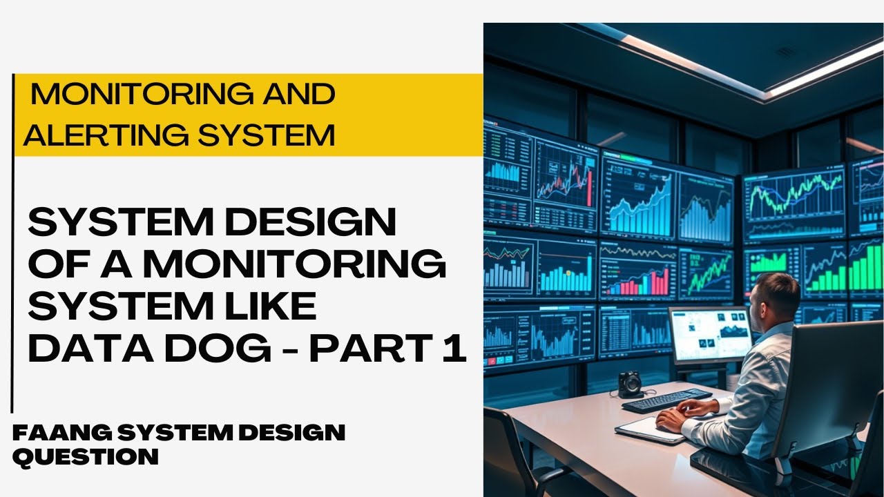 Designing a Scalable Metrices Monitoring and Alerting System - Part 1| Real World Example Deep Dive