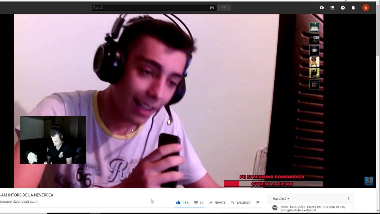 Bogdy farseorul suna la politie pe live ul lui Xcretzu
